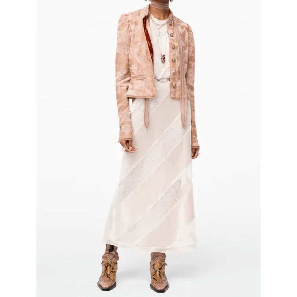 Zara Limited Edition Contrasting Diagonal Dress - Picture 1 of 14